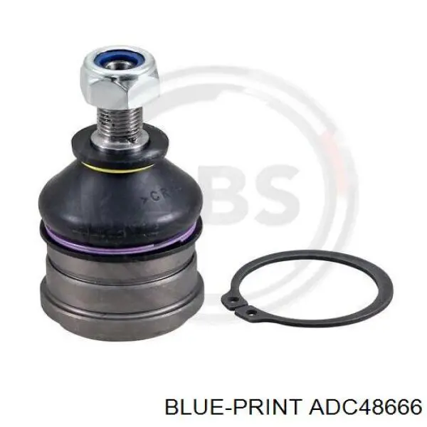 ADC48666 Blue Print barra oscilante, suspensión de ruedas delantera, inferior izquierda
