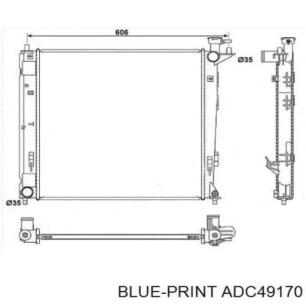 ADC49170 Blue Print bomba de agua