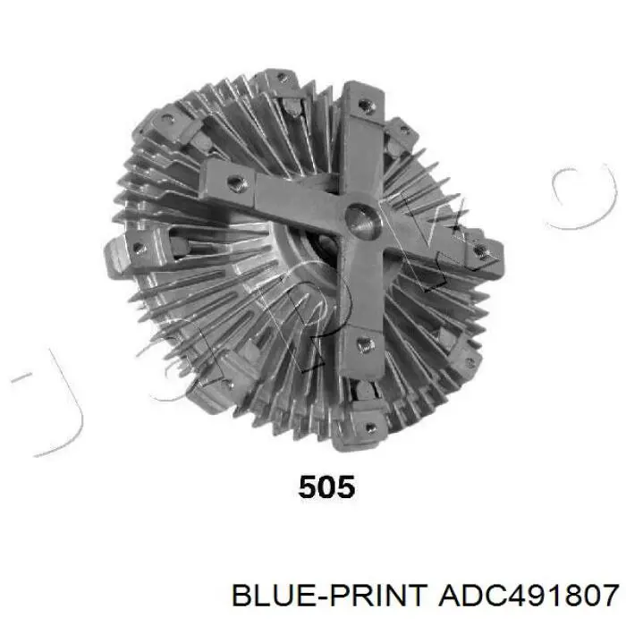 ADC491807 Blue Print embrague, ventilador del radiador