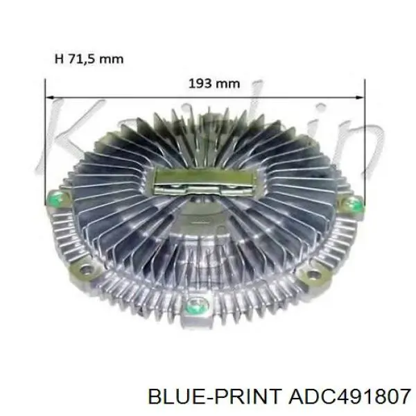 Comprar J1525000 Jakoparts Embrague viscoso de ventilador