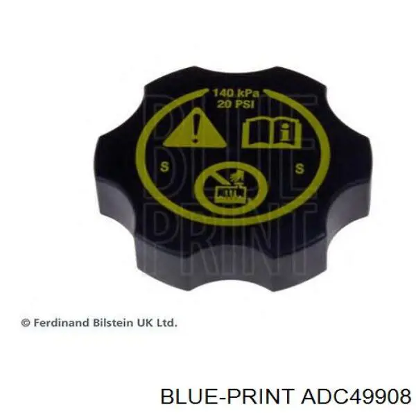 ADC49908 Blue Print tapón, depósito de refrigerante