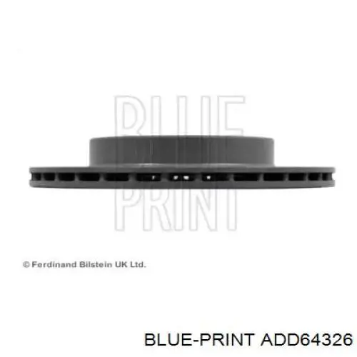 ADD64326 Blue Print disco de freno delantero
