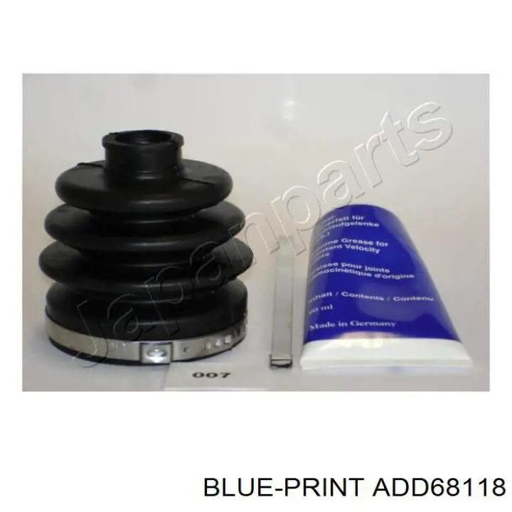 ADD68118 Blue Print fuelle, árbol de transmisión delantero exterior