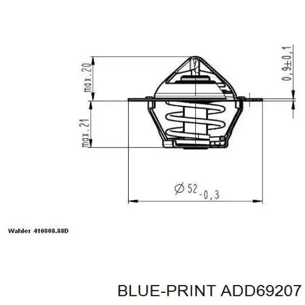 ADD69207 Blue Print termostato