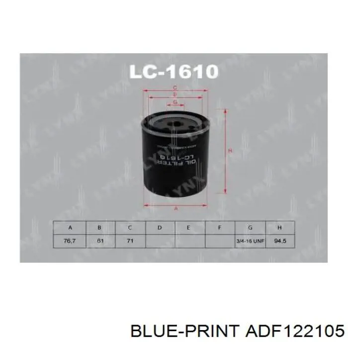 Filtro de aceite 30731880 Volvo