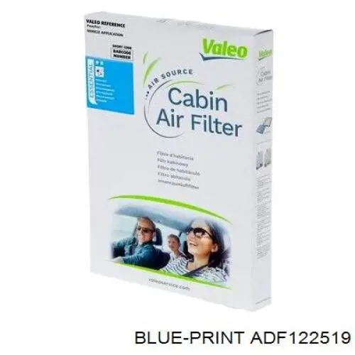 Filtro de cabina Blue Print ADF122519 precio, desde 8,59 EUR