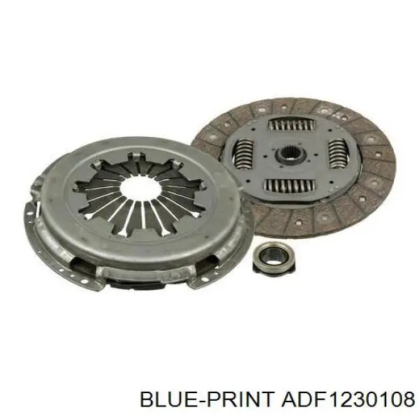 ADF1230108 Blue Print kit de embrague (3 partes)