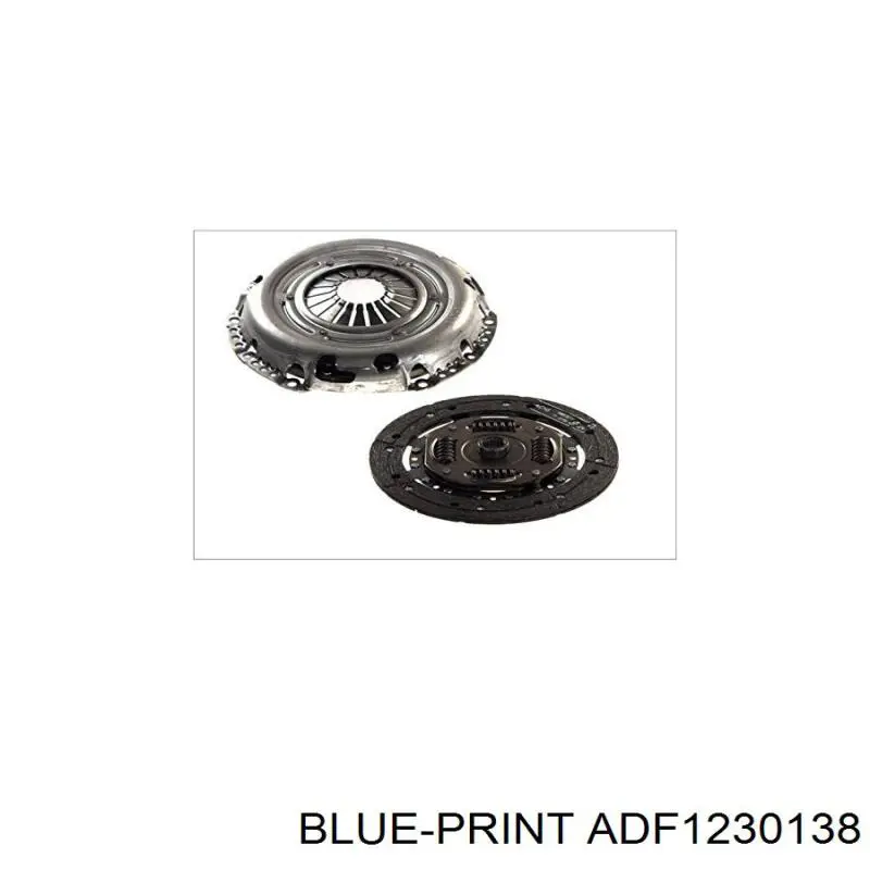 ADF1230138 Blue Print kit de embrague (3 partes)