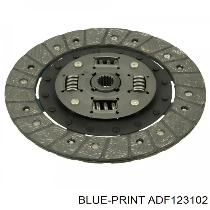 ADF123102 Blue Print disco de embrague