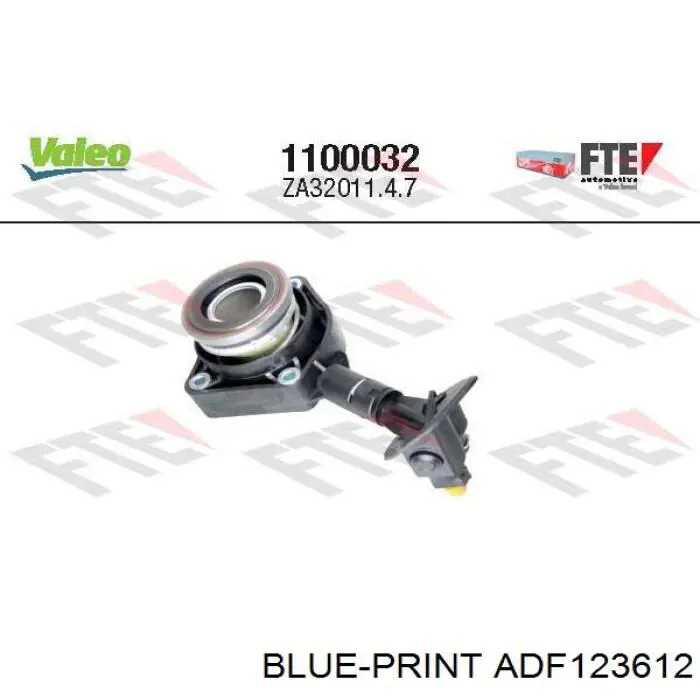 Desembrague central, embrague 3M517A564BF Ford
