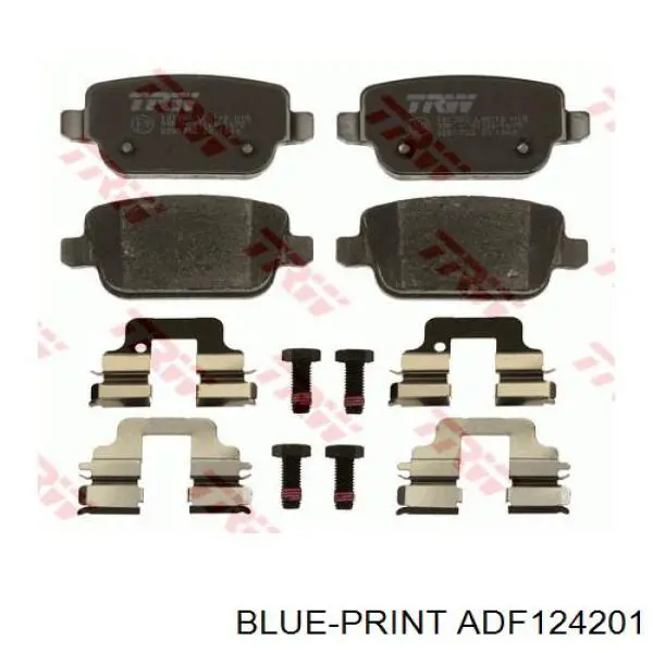 Pastillas traseras Ford 2613323