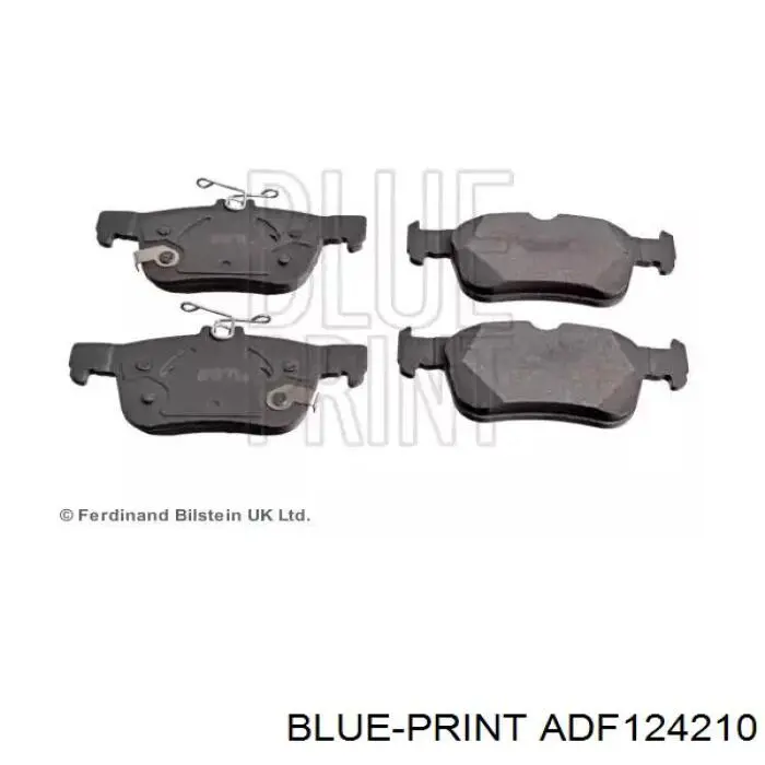 Comprar ADF124210 Blue Print Pastillas de freno traseras