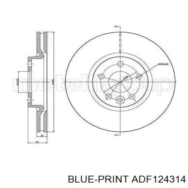 Comprar BDS1268HC Jurid/Bendix Freno de disco delantero