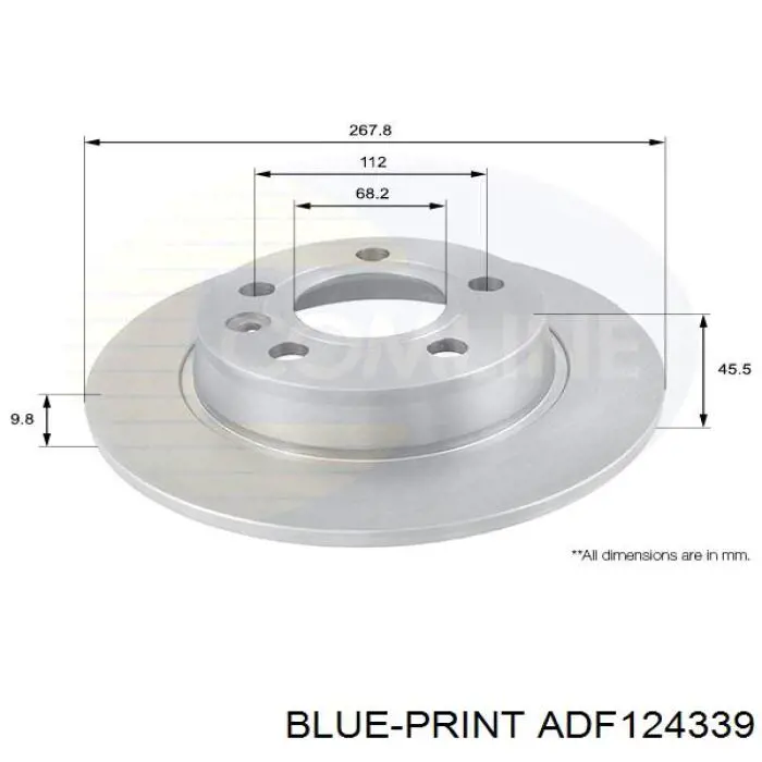 Comprar 7MO615601C VAG Disco de freno trasero