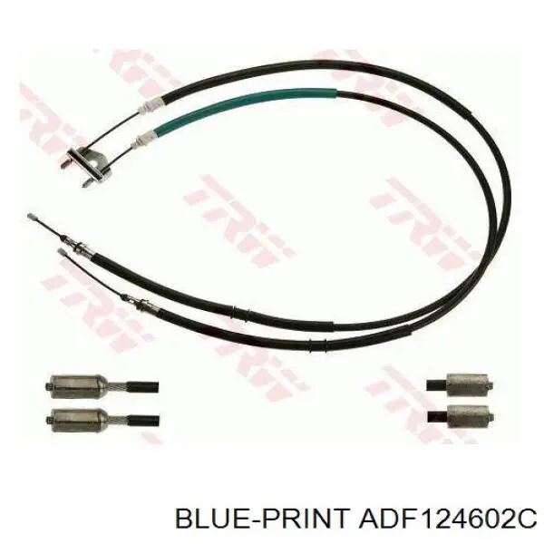 ADF124602C Blue Print cable de freno de mano trasero derecho/izquierdo