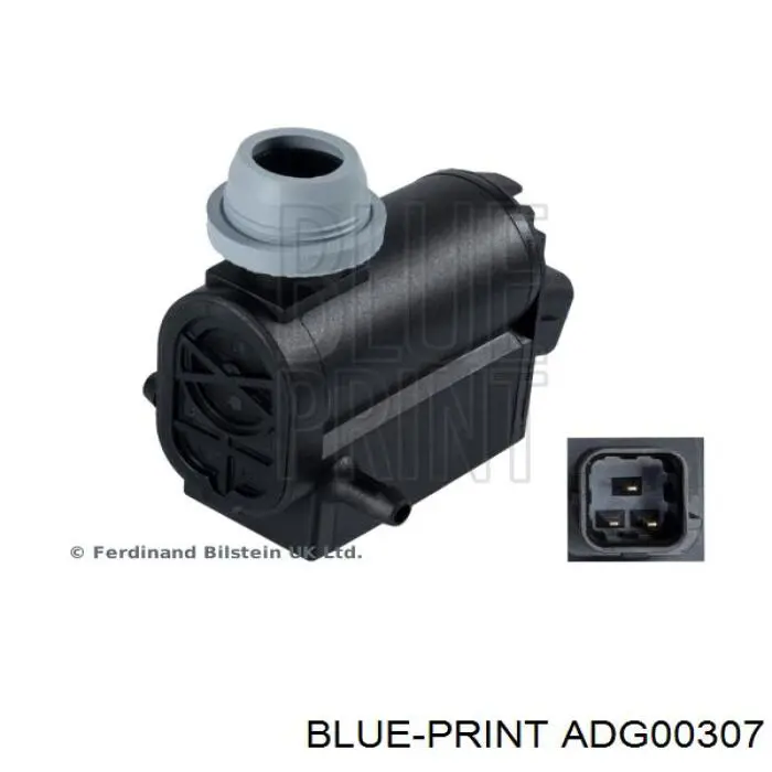 Bomba-motor del lavaparabrisas trasero 820209755 Hans Pries (Topran)