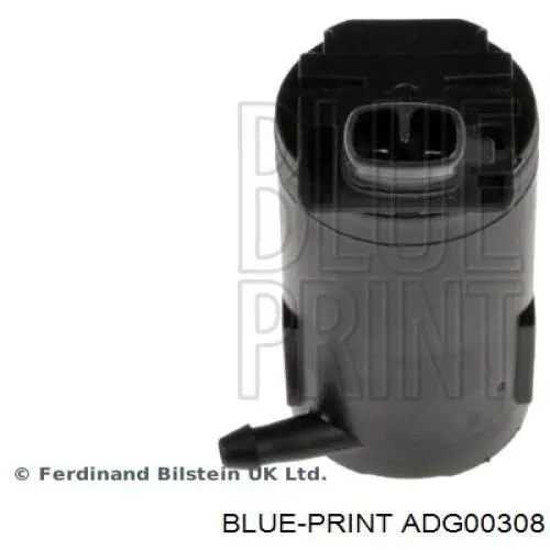 ADG00308 Blue Print bomba de agua limpiaparabrisas, delantera