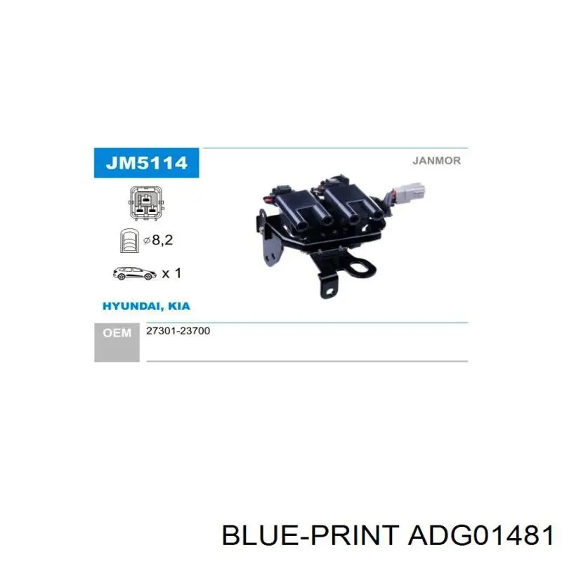 Bobina ZS482 Beru