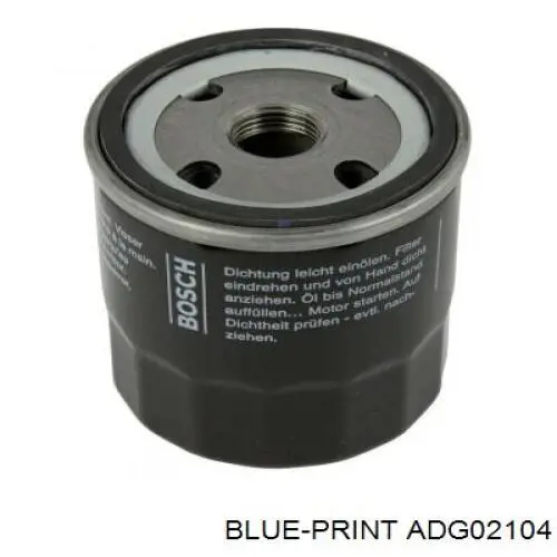 ADG02104 Blue Print filtro de aceite