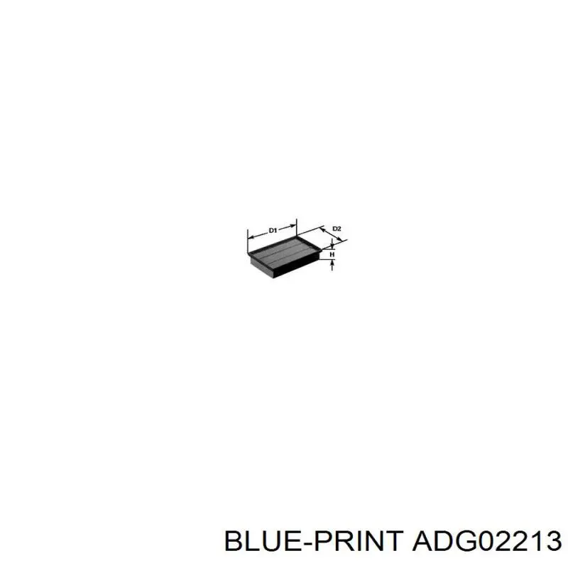 ADG02213 Blue Print filtro de aire