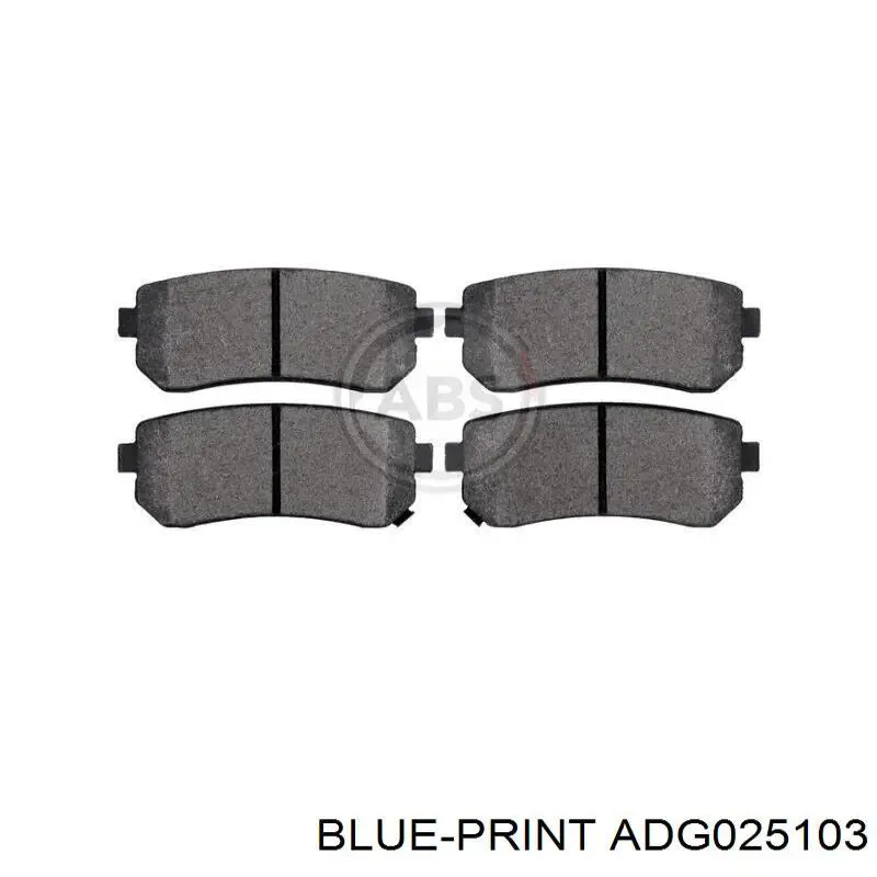 ADG025103 Blue Print filtro habitáculo