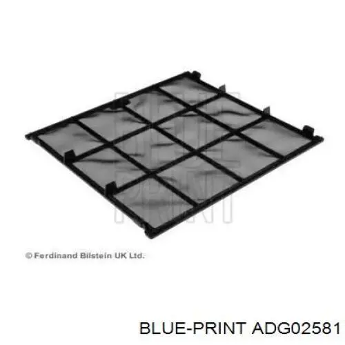 Comprar ADG02581 Blue Print Filtro de aire del habitáculo