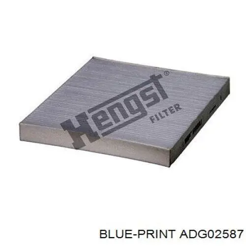 Filtro de cabina Blue Print ADG02587 precio, desde 8,21 EUR