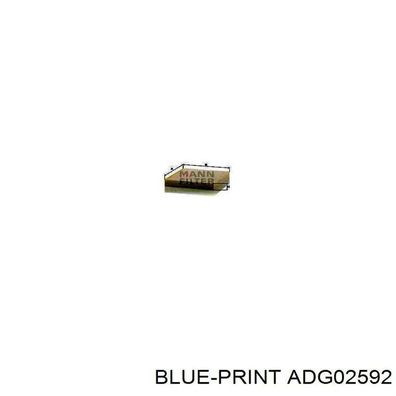 Comprar ADG02592 Blue Print Filtro de aire del habitáculo