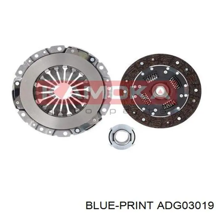 ADG03019 Blue Print kit de embrague (3 partes)