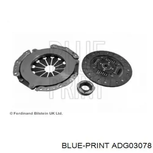 ADG03078 Blue Print Embrague motor