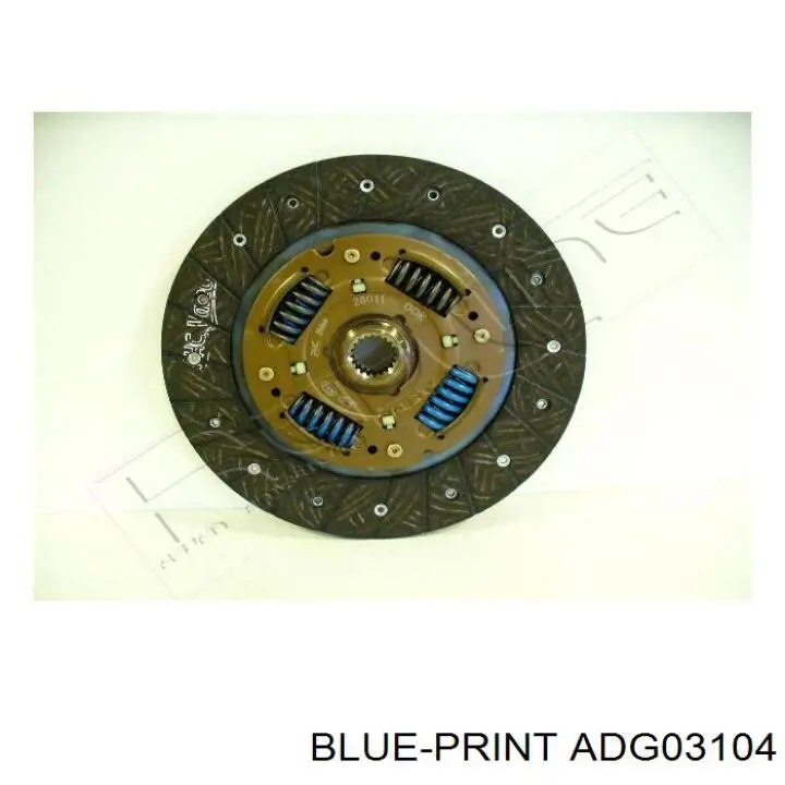 Disco de embrague 4110028036 Hyundai/Kia