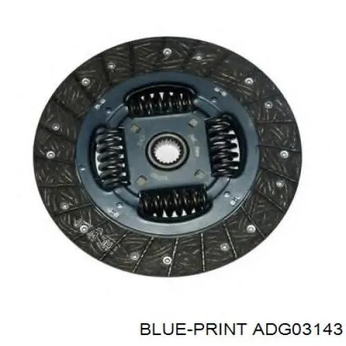 ADG03143 Blue Print disco de embrague