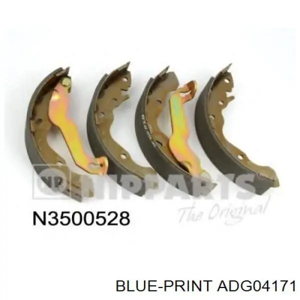 Zapatas de freno traseras ABS 9333