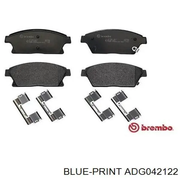 Pastillas de freno 95516193 Opel