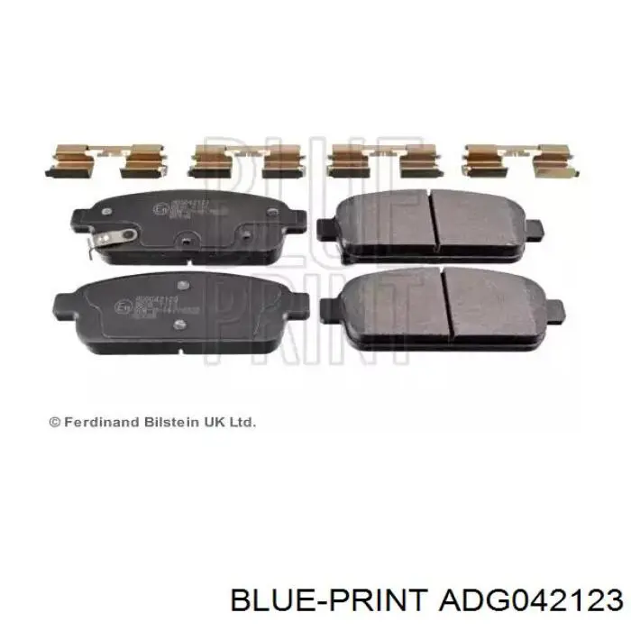 Comprar ADG042123 Blue Print Pastillas de freno traseras