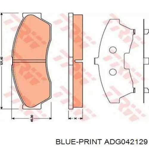 Comprar PA080AF Japan Parts Pastillas delanteras de freno
