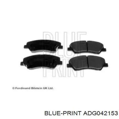 Comprar ADG042153 Blue Print Pastillas delanteras de freno