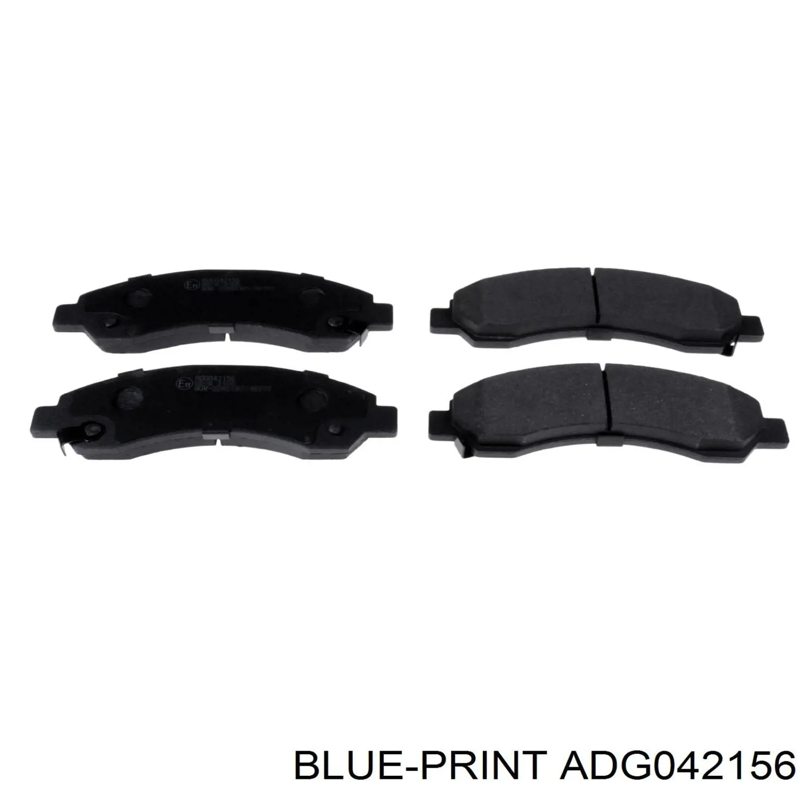 Comprar ADG042156 Blue Print Pastillas delanteras de freno