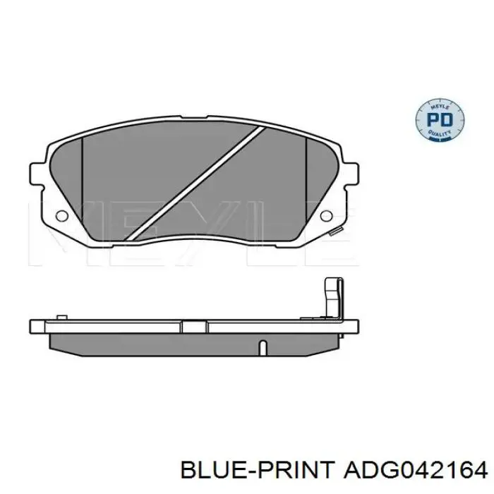Pastillas de freno 58101E4A60 Hyundai/Kia