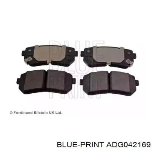 Pastillas traseras de freno Blue Print ADG042169 precio, desde 21,99 EUR