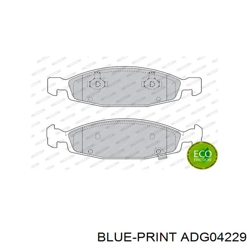 Pastillas de freno delanteras Jeep Grand Cherokee 1 Z