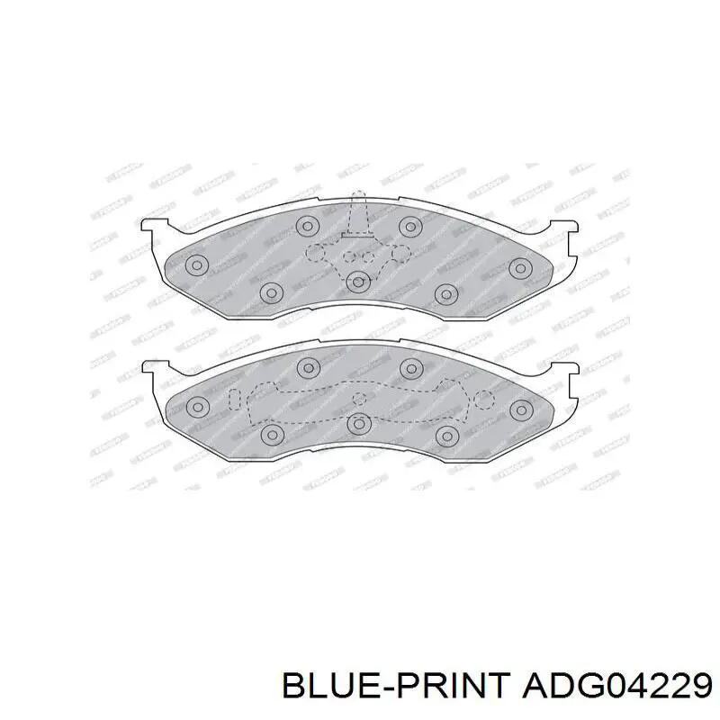 Pastillas de freno delanteras Jeep Grand Cherokee 1 Z