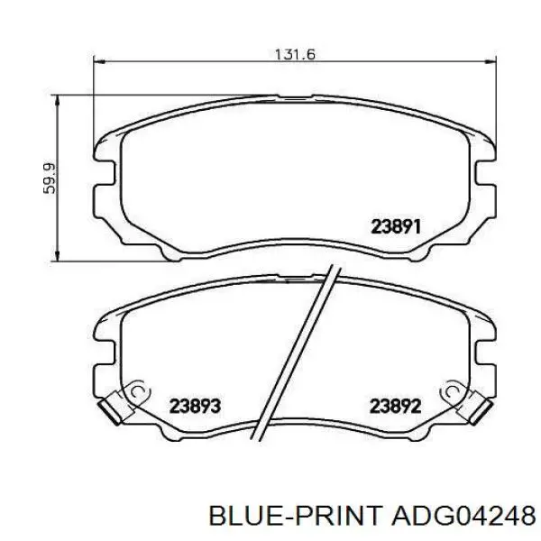 Comprar S581012CA11 Hyundai/Kia Pastillas delanteras de freno