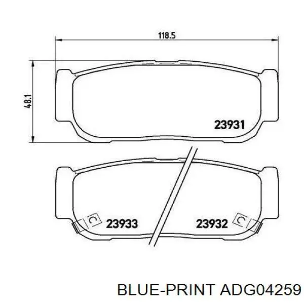 Comprar 583023ED02 Hyundai/Kia Pastillas de freno traseras