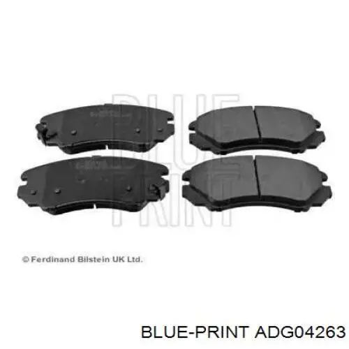 Comprar ADG04263 Blue Print Pastillas delanteras de freno
