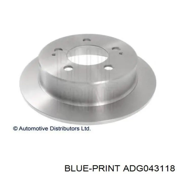 ADG043118 Blue Print disco de freno trasero