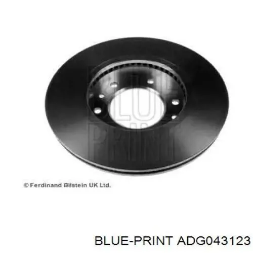 ADG043123 Blue Print disco de freno delantero