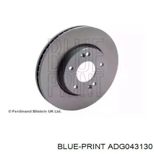 Disco de freno delantero Blue Print ADG043130