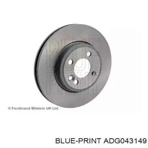 ADG043149 Blue Print disco de freno delantero