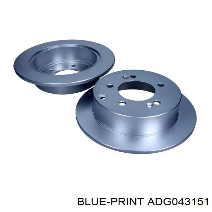 Comprar 584110Q300 Hyundai/Kia Disco de freno trasero